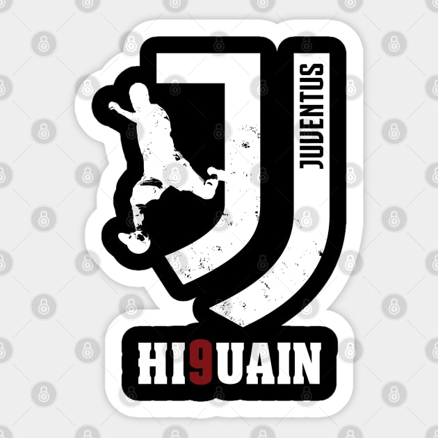 Higuain Sticker by CTShirts